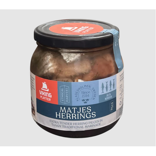 Viking Platter Herring Fillets Matjes 575g