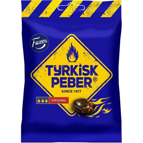 Fazer Liquorice Candy Original 150g / Tyrkisk Peber