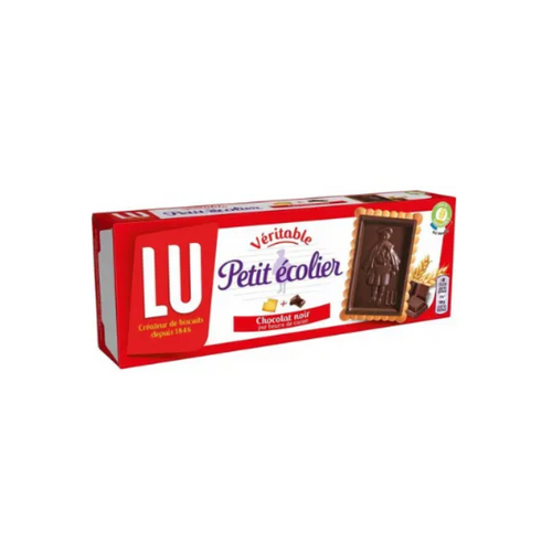 LU Biscuits Real Little Schoolboy Dark Chocolate 150g / Veritable Petit Ecolier