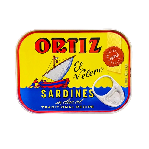 Ortiz Sardines in Olive Oil Tin 140g