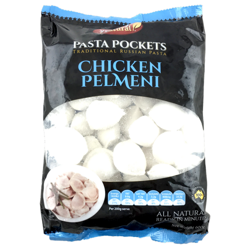 Yummy & Natural Pelmeni Chicken Frozen 600g