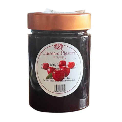 A. Fratelli Amarena Cherry in Syrup Jar 480g