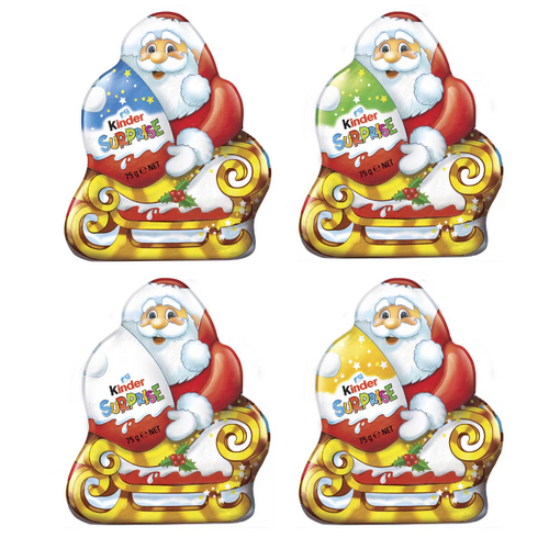 Kinder Surprise Chocolate Santa 75g