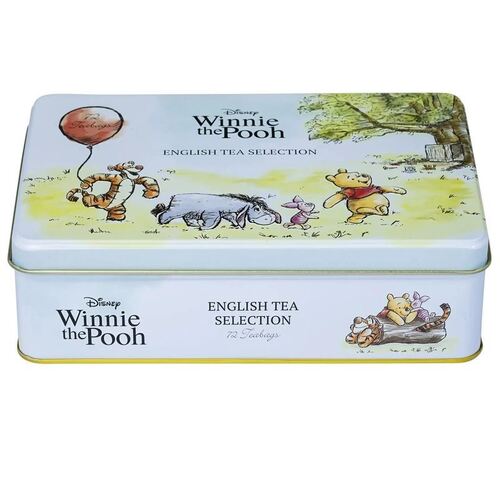 New English Teas Assorted Tin 72tb 144g / Beatrix Potter Winnie The Pooh