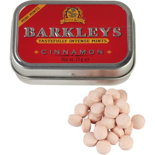 Tuttle & Co Barkleys Mints Mini Intense Cinnamon 15g