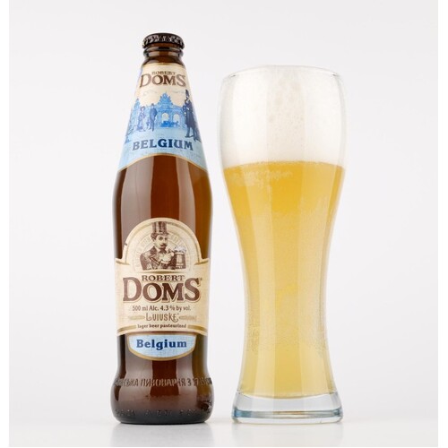 Lviv Robert Doms Beer Belgium Bottle 500ml