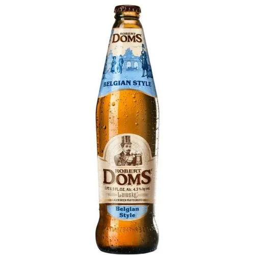 Lviv Robert Doms Beer Belgium Bottle 500ml