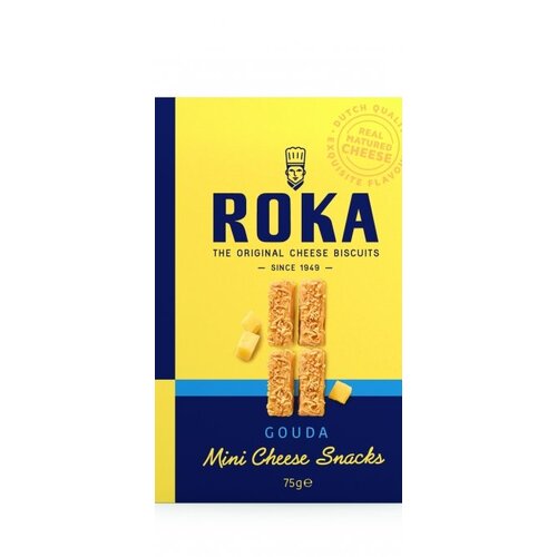 Roka Cheese Snacks Mini Gouda Box 75g