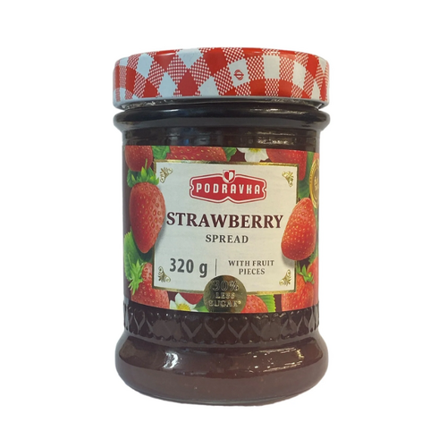 Podravka Strawberry Jam Spread Jar 320g