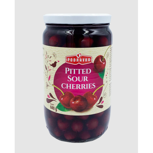 Podravka Pitted Sour Cherries Jar 680g