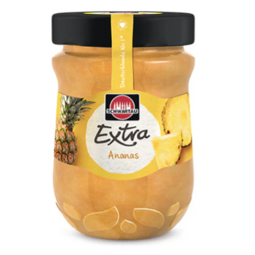 Schwartau Preserve Extra Pineapple Jar 340g / Ananas