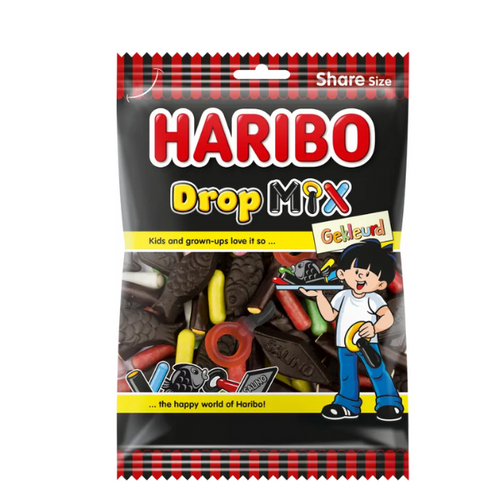 Haribo Licorice Assorted 250g / Dropmix 