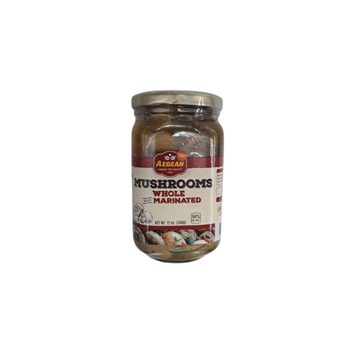 Aegean Mushrooms Whole Marinated Jar 340g 