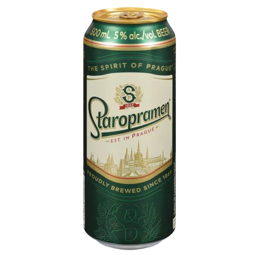 Staropramen Beer the Spirit of Prague Can 500ml