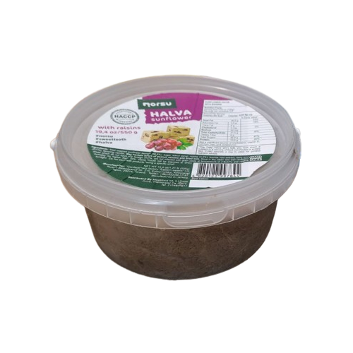 Norsu Halva Sunflower w/Raisins 550g