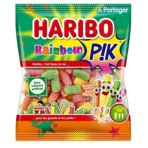 Haribo Gummies Rainbow Pik Bag 200g