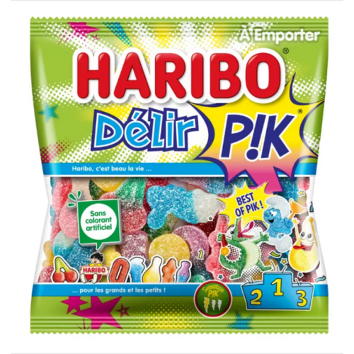 Haribo Gummies Delir Pik Bag 120g