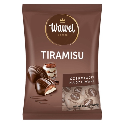 Wawel Chocolate Candy Milk and Coffee Bag 1kg / Tiramisu